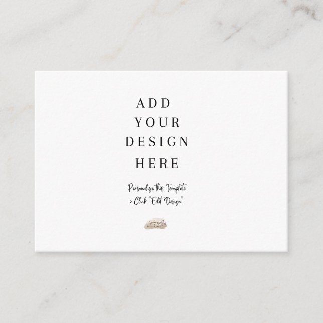 3.5" x 2.5" Enclosure Cards Tilläggskort (Framsida)