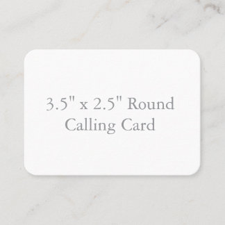 3,5" x 2,5" Rund