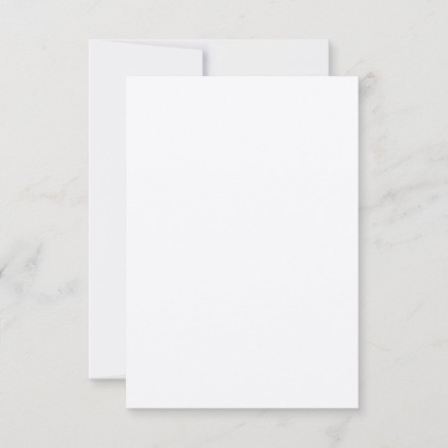 3,5" x 5" filt ecru notkort och kuvert anteckningskort (Framsida)