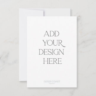 3,5 x 5-tums kortutskrift tack kort