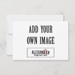 3,5 x 5-tums Vågrät A1-platta kort