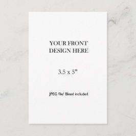 3.5x5" Double Sided Card Printing OSA Kort