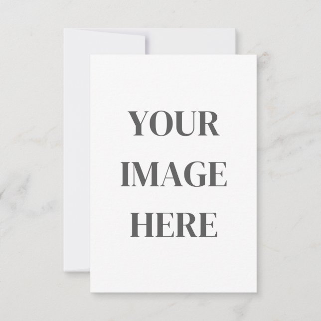 3.5x5 Enclosure Card - Add Your Own Image OSA Kort (Framsida)