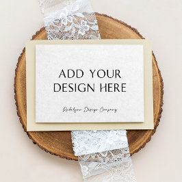 3,5x5" Horisontellt Följesedels Kort