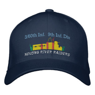 3/60:e Inf. ATC Tango Boat Embroized Hat Broderad Keps