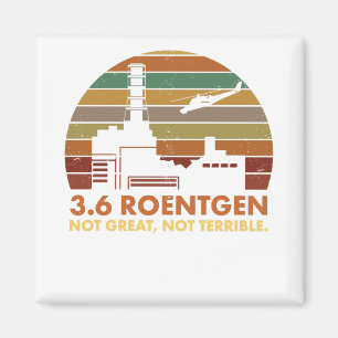 3,6, Roentgen inte utmärkt, inte ruskiga Chernoby Magnet
