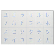 3,75-tums Katakana Baby Blocks Ansikte Blue Segaih