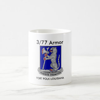 3/77 kopp för ArmorfortPolk Louisiana kaffe