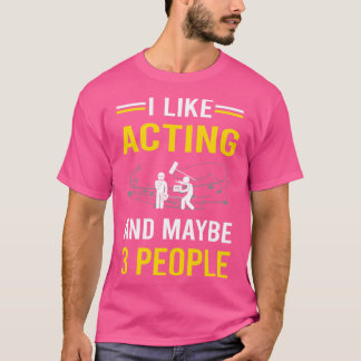 3 Actorskådespelare T Shirt