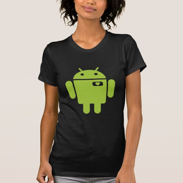 <3 Android T-shirt (Framsida)