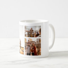 3 Anpassningsbars fotokollage-Personlig Kaffemugg