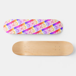 3 apor mini skateboard bräda 18,5 cm
