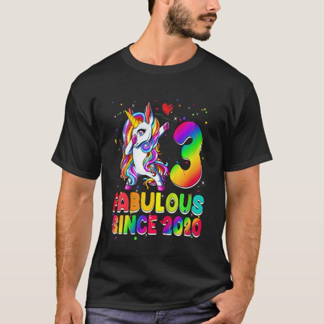 3 år gammal barnvakt sedan 2020 t shirt (Framsida)