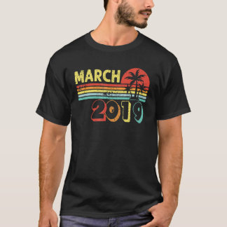 3 år gammal Fantastisk sedan mars 2019 T Shirt