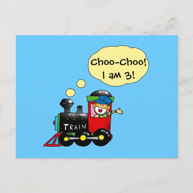 3 år gammal pojke vykort (Framsida)