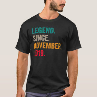 3 års ålder sedan november 2019 t shirt