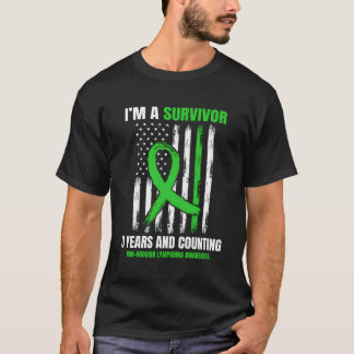 3 års cancerfri non- Hodgkins lymphoma Survivor T Shirt