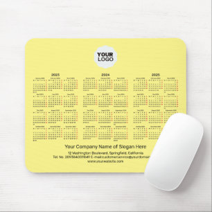 3 års kalender 2023-2025 Corporate Gift Mouse Pad Musmatta