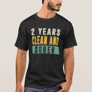3 års säkerhetstillval för rengöring och sober Rec T Shirt