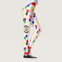 # 3 Autism Acceptans - Leggings