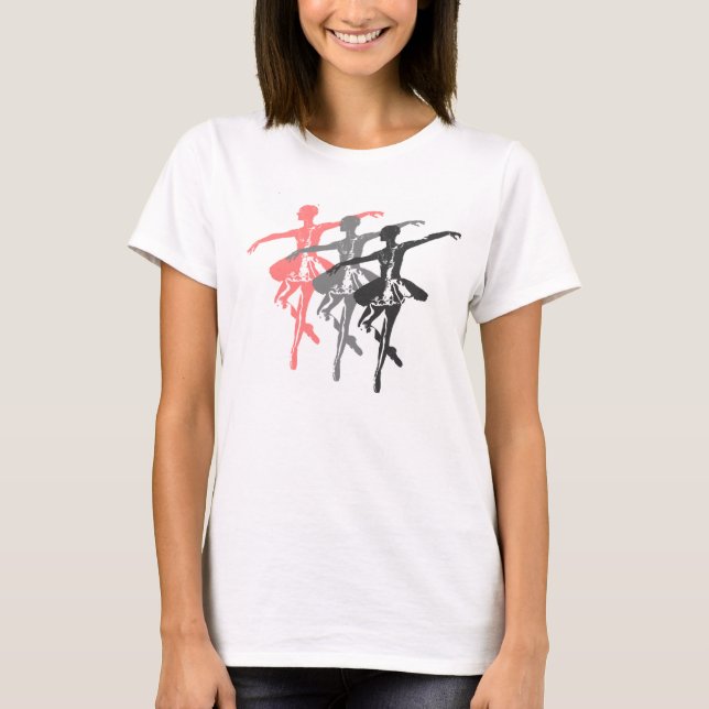 3 Ballerinas T-shirt (Framsida)