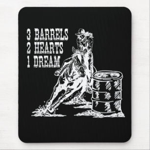 3 Barrelser 2 Hearts 1 Dream Barrel-Tävla Musmatta