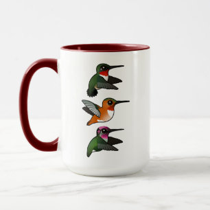 3 Birdorable Hummingbird under Flight Mugg