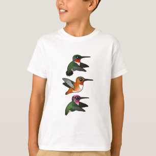 3 Birdorable Hummingbird under Flight T Shirt