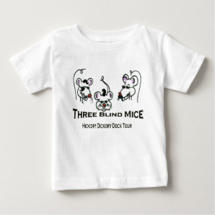 3 blinda möss t shirt