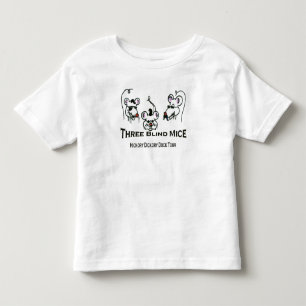 3 blinda möss t-shirt