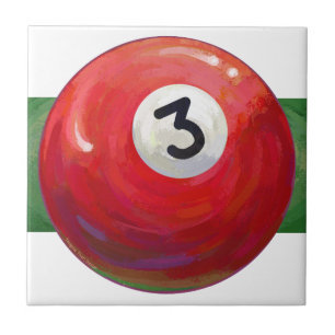3 BOLL KAKELPLATTA