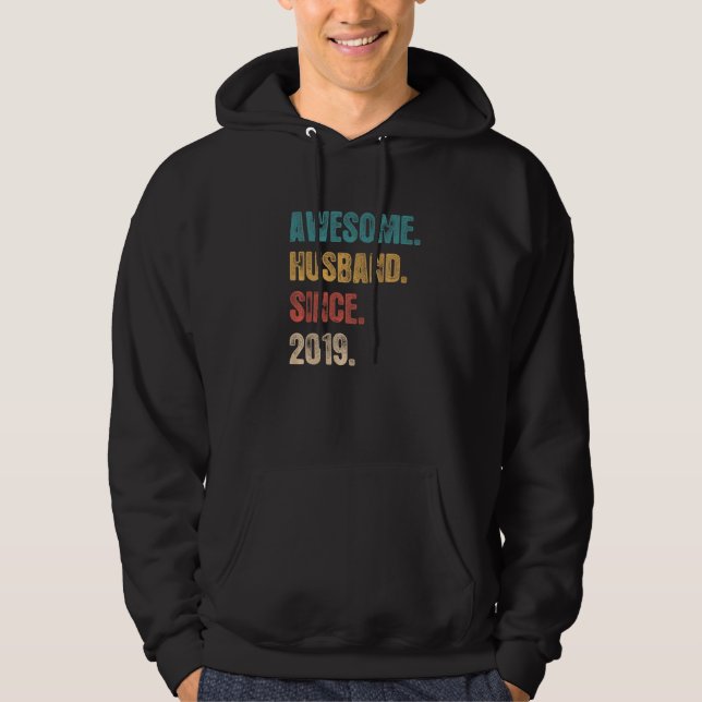 3 Bröllop-årsdagen för hans Fantastisk Make Sinc Hoodie (Framsida)