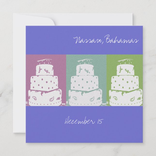 3 Bröllop Cakes (Framsida)