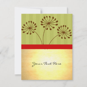 3 Brun blommor
