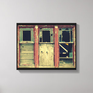 3 Bruten Windows Canvastryck