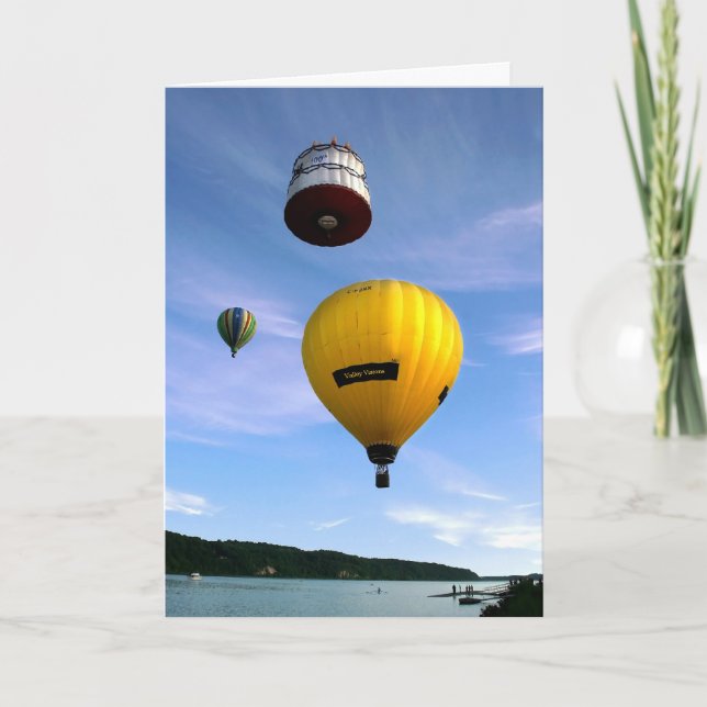3 bubblor födelsekort kort (Framsida)