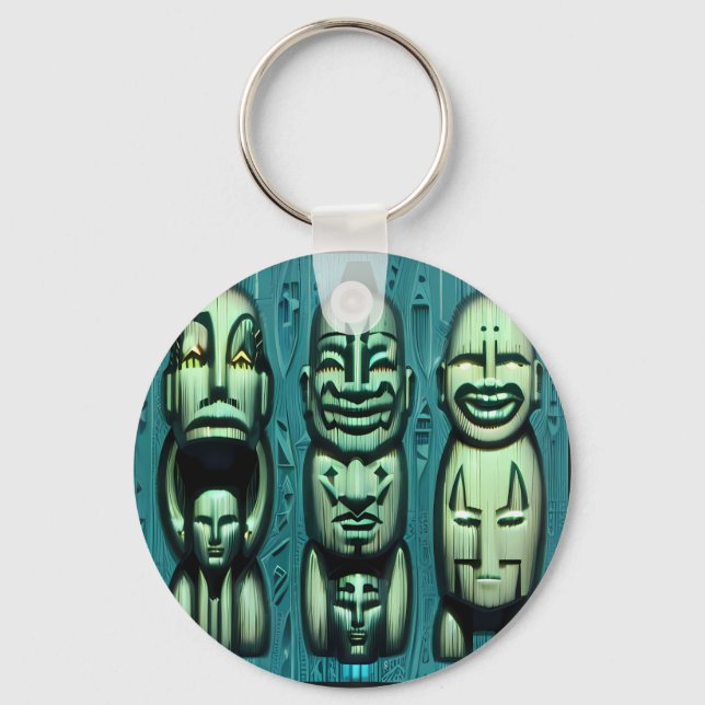 3 Cannibals Redux II Nyckelring (Framsida)