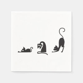 3 cats pappersservett