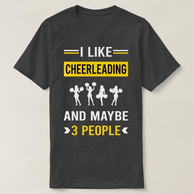 3 CheerLeaderledare T Shirt (Design framsida)
