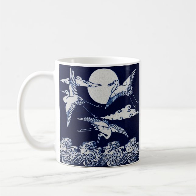 3 Cranes Kaffemugg (Vänster)