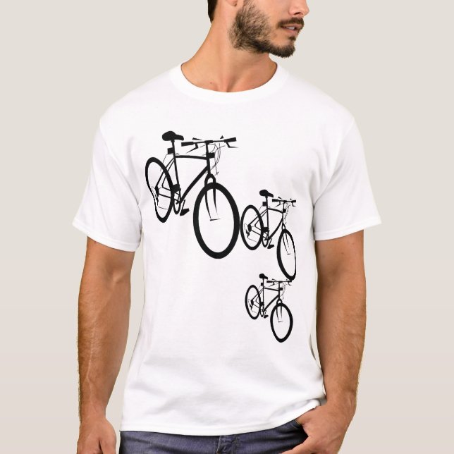 3 cyklar t-shirt (Framsida)