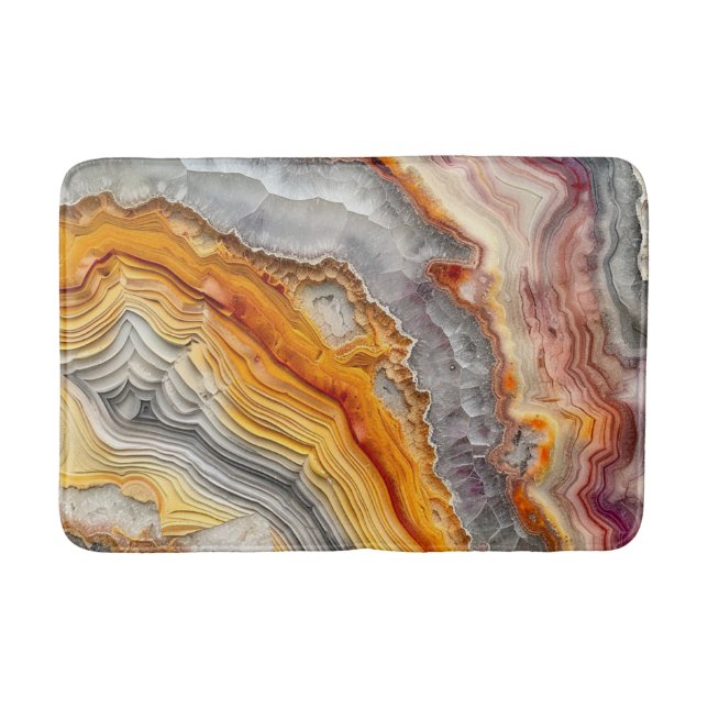 3 D Agate Bath Mat Badrumsmatta (Framsidan)