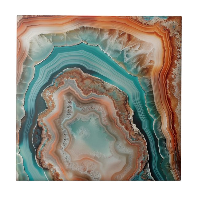 3 D agate Ceramic Tile Kakelplatta (Framsidan)