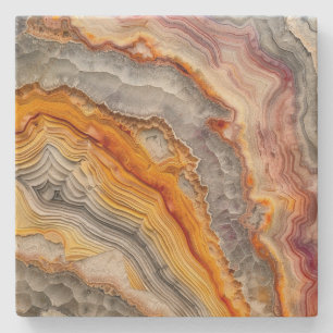 3 D agate Stone Underlägg