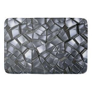 3 D Metall Bath Mat Badrumsmatta