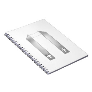 3-D Se Silver Priests lager Anteckningsbok