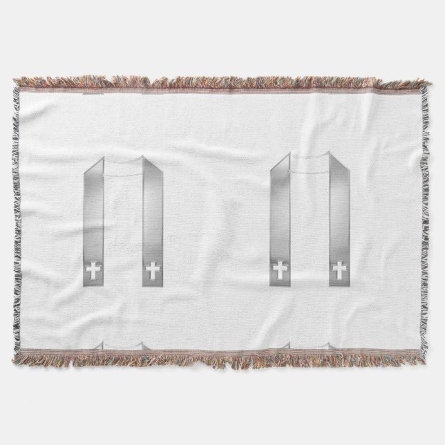 3-D Se Silver Priests lager Filt (Framsidan)