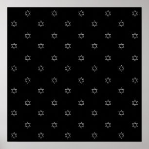 3-D Se Silver Star av David Poster