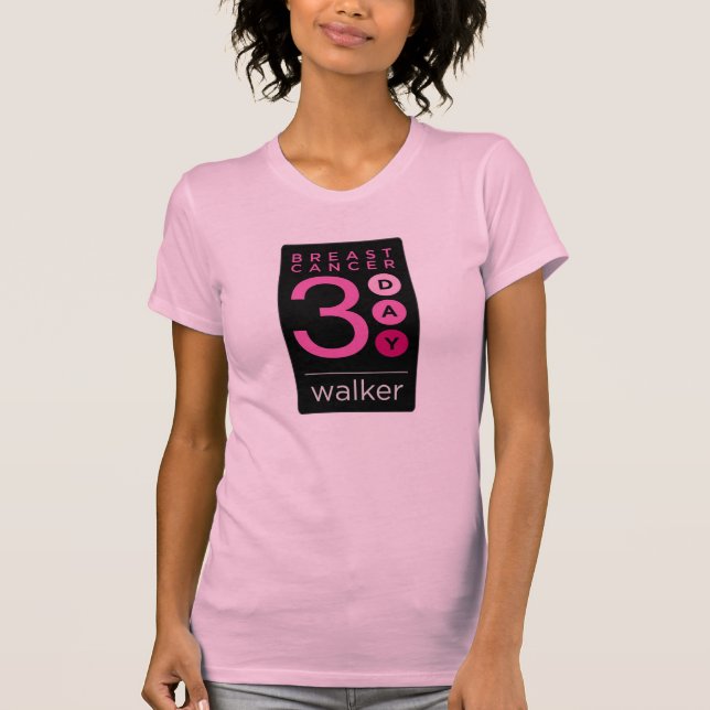 3 dag fotgängare t-shirt (Framsida)
