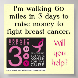 3 dagars finansieringsökning Poster